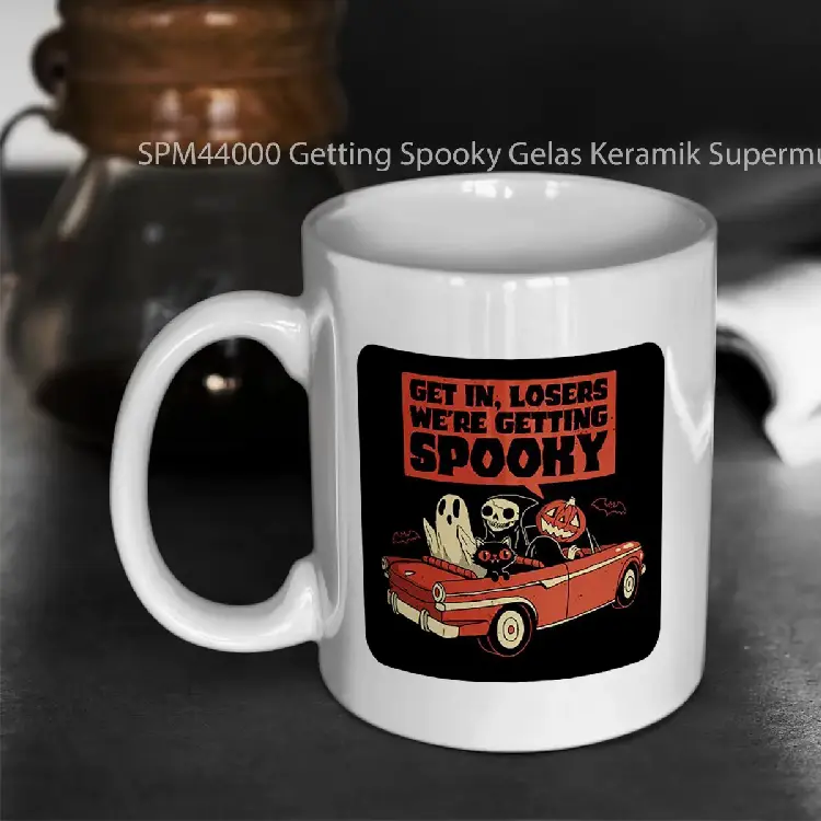 SPM44000 Getting Spooky Gelas Keramik Supermug