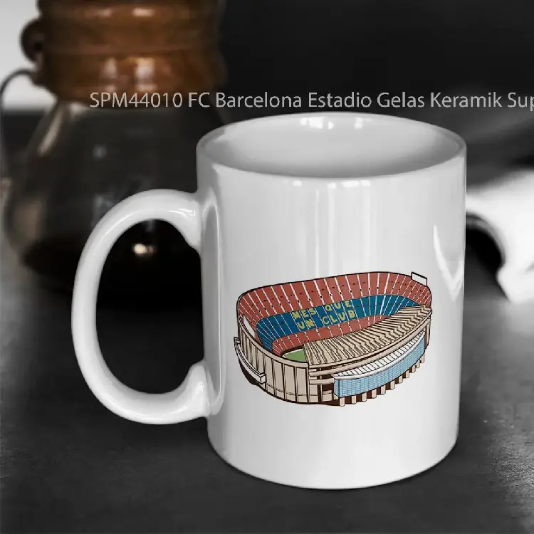SPM44010 FC Barcelona Estadio Gelas Keramik Supermug