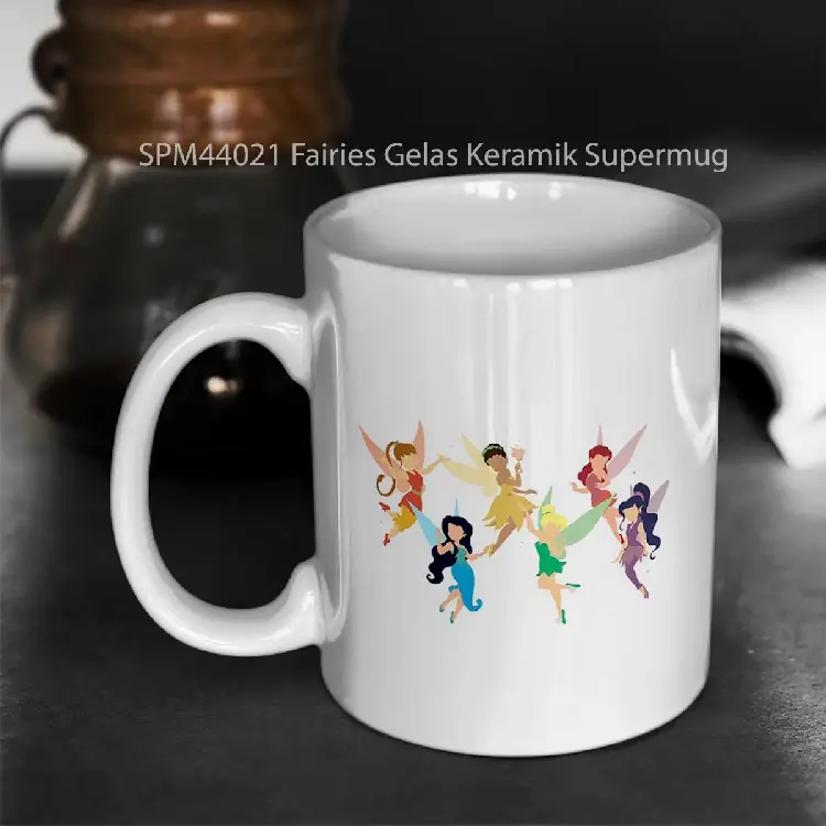 SPM44021 Fairies Gelas Keramik Supermug
