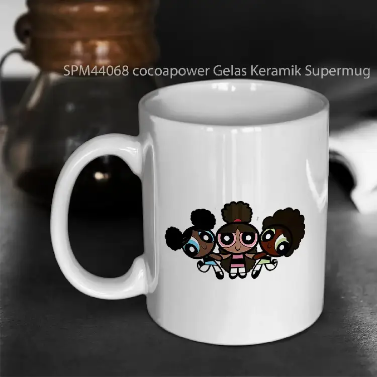 SPM44068 cocoapower Gelas Keramik Supermug