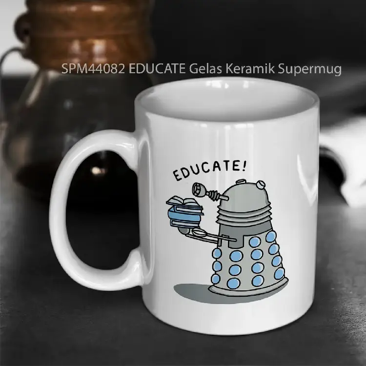 SPM44082 EDUCATE Gelas Keramik Supermug