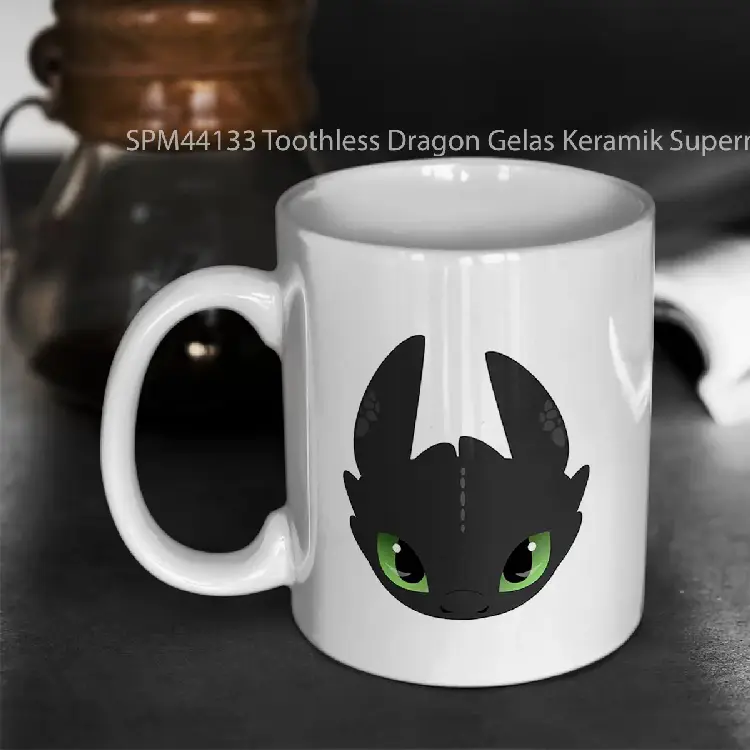 SPM44133 Toothless Dragon Gelas Keramik Supermug