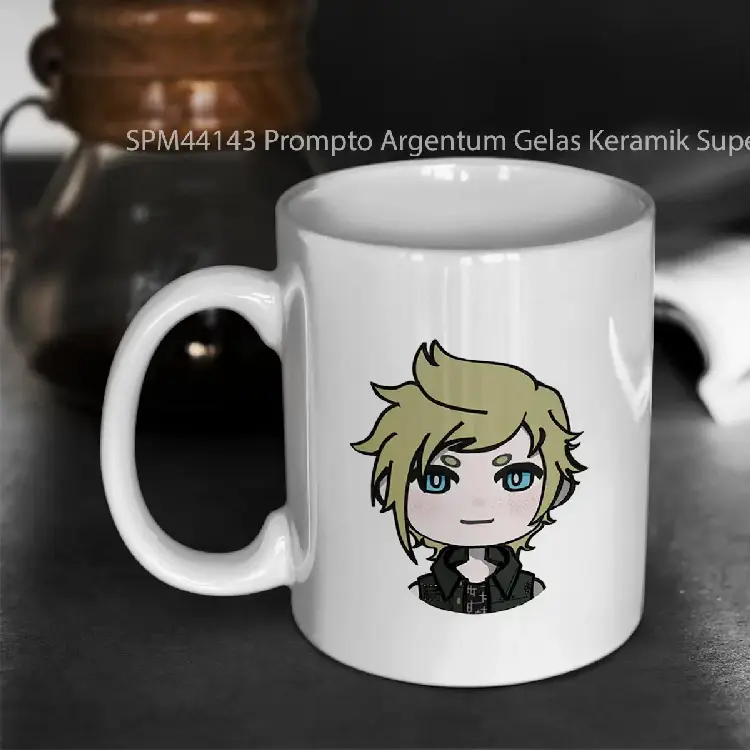 SPM44143 Prompto Argentum Gelas Keramik Supermug