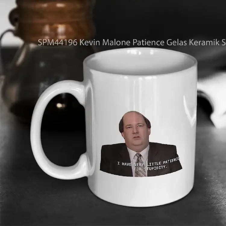 SPM44196 Kevin Malone Patience Gelas Keramik Supermug