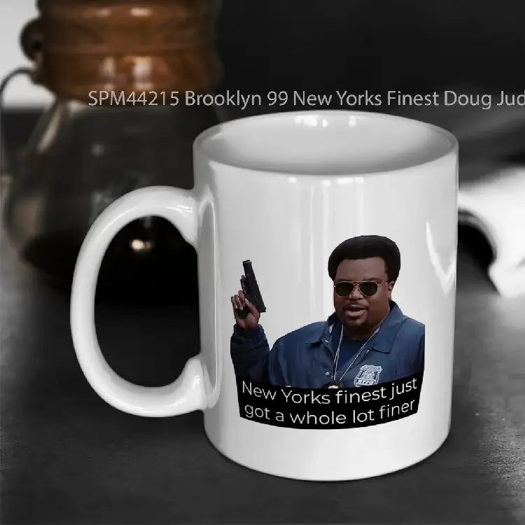 SPM44215 Brooklyn 99 New Yorks Finest Doug Judy Gelas Keramik Supermug