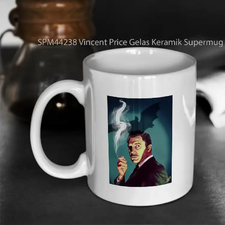 SPM44238 Vincent Price Gelas Keramik Supermug