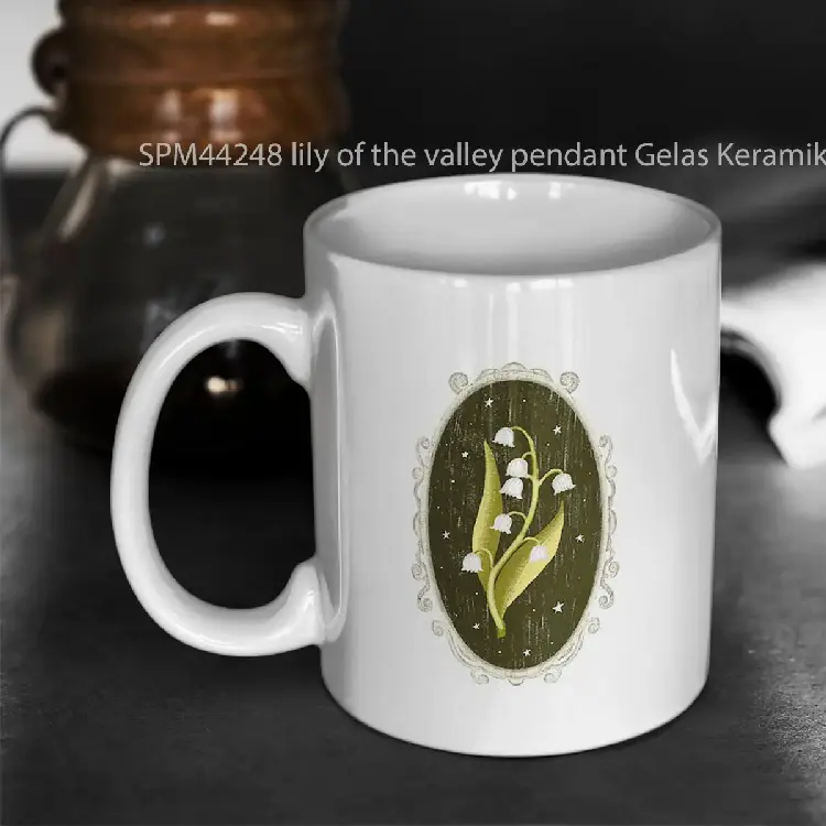 SPM44248 lily of the valley pendant Gelas Keramik Supermug