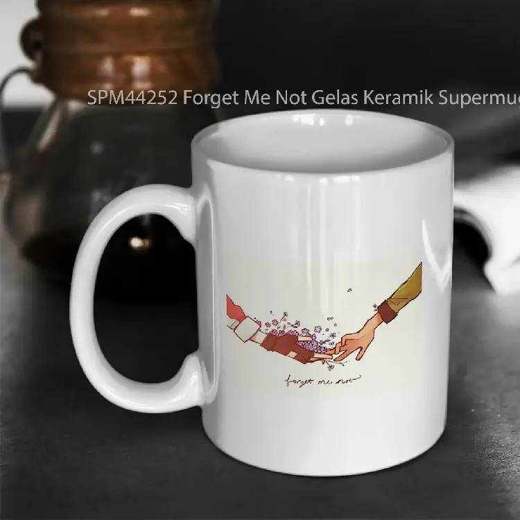 SPM44252 Forget Me Not Gelas Keramik Supermug