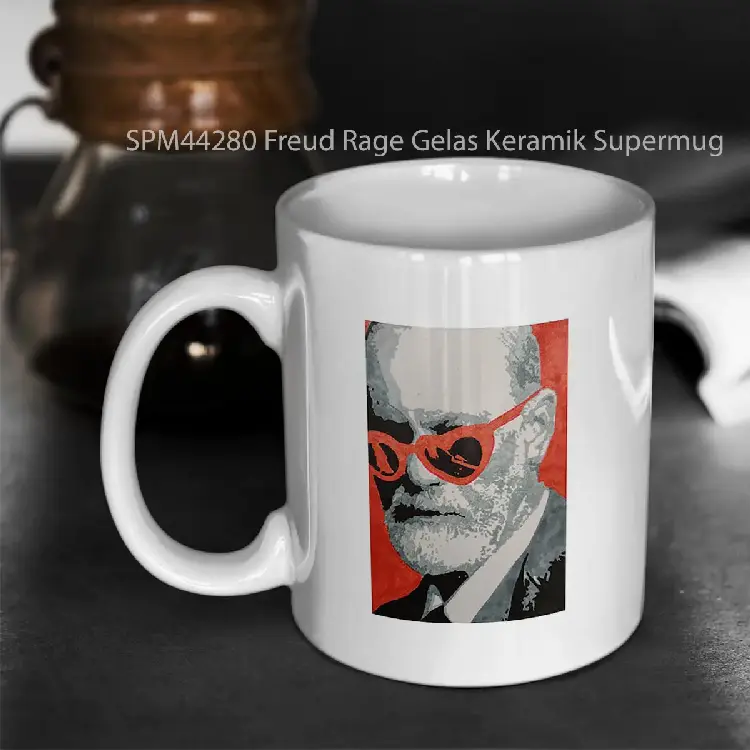 SPM44280 Freud Rage Gelas Keramik Supermug