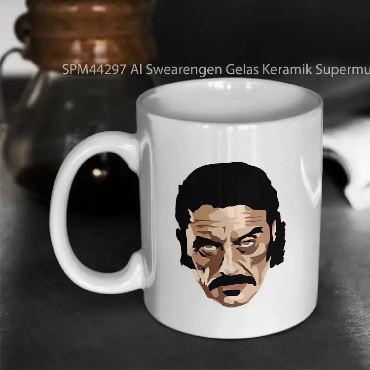 SPM44297 Al Swearengen Gelas Keramik Supermug