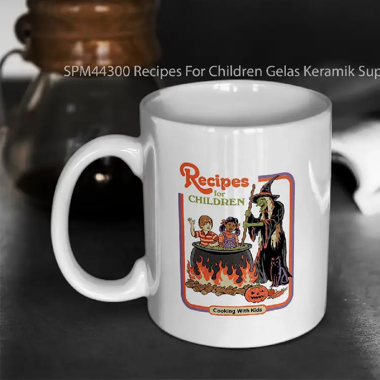 SPM44300 Recipes For Children Gelas Keramik Supermug