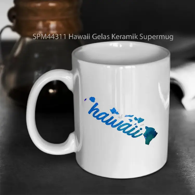 SPM44311 Hawaii Gelas Keramik Supermug