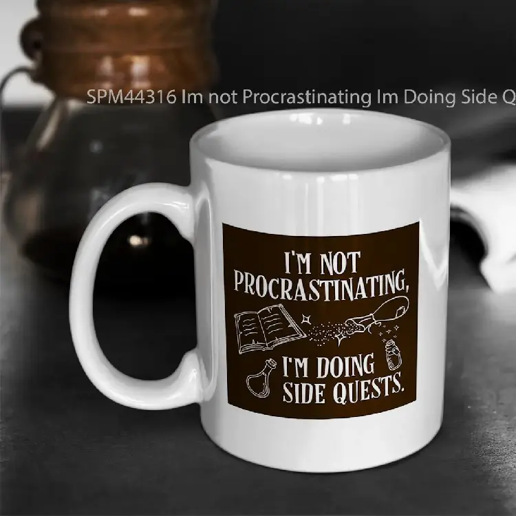 SPM44316 Im not Procrastinating Im Doing Side Quests Gelas Keramik Supermug