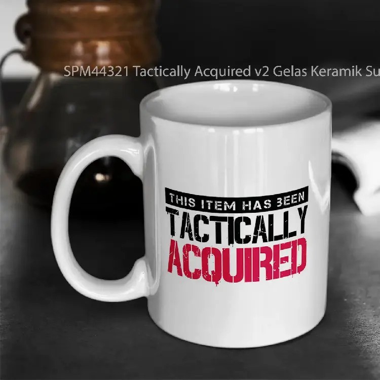 SPM44321 Tactically Acquired v2 Gelas Keramik Supermug