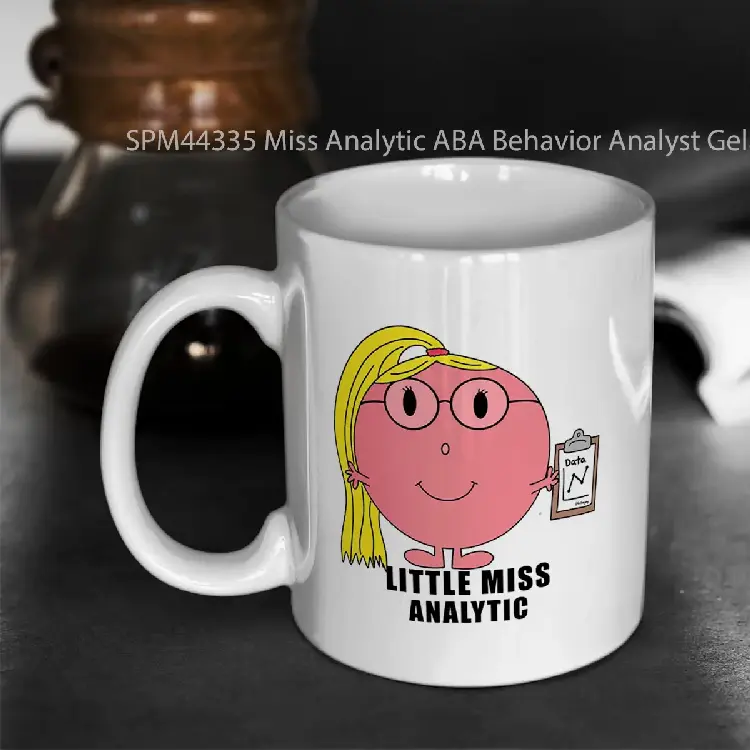 SPM44335 Miss Analytic ABA Behavior Analyst Gelas Keramik Supermug
