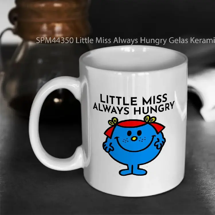 SPM44350 Little Miss Always Hungry Gelas Keramik Supermug