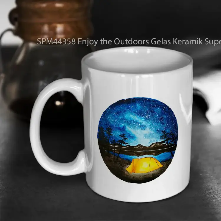 SPM44358 Enjoy the Outdoors Gelas Keramik Supermug