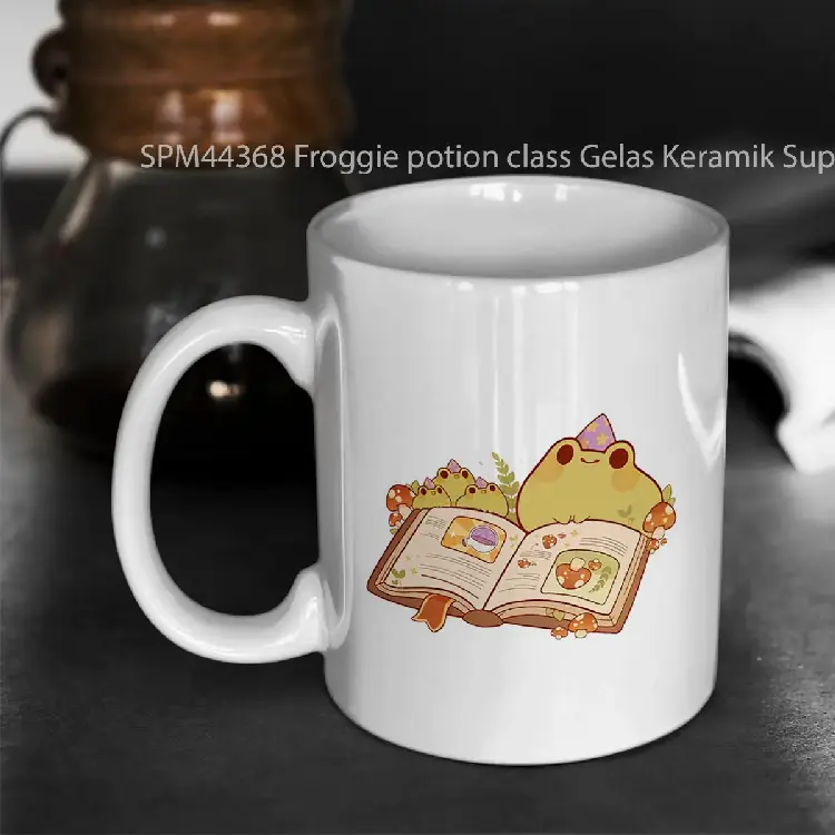 SPM44368 Froggie potion class Gelas Keramik Supermug