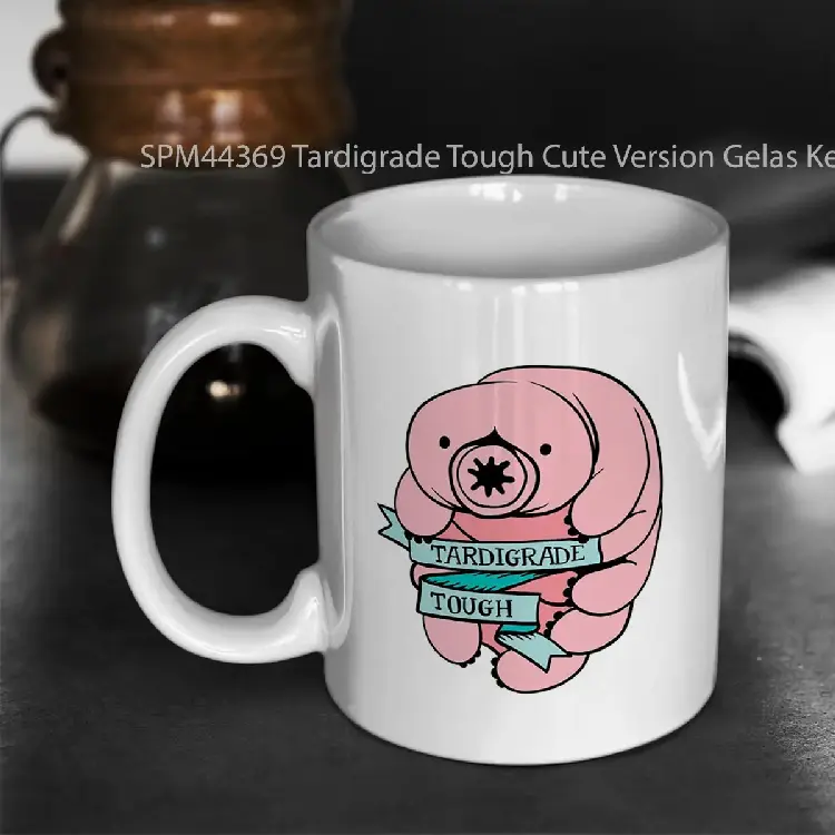 SPM44369 Tardigrade Tough Cute Version Gelas Keramik Supermug