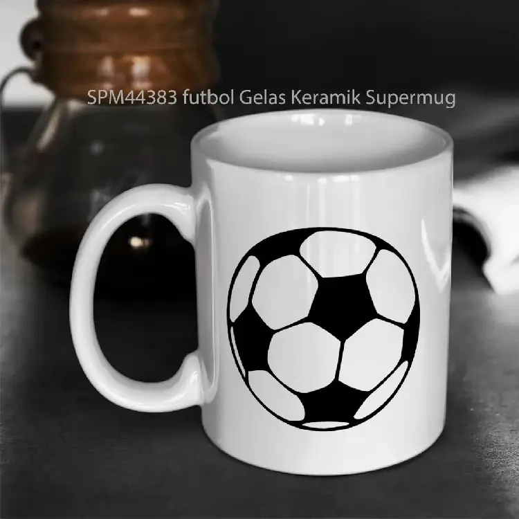 SPM44383 futbol Gelas Keramik Supermug