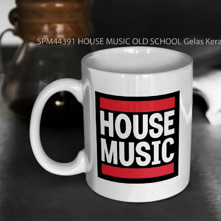 SPM44391 HOUSE MUSIC OLD SCHOOL Gelas Keramik Supermug