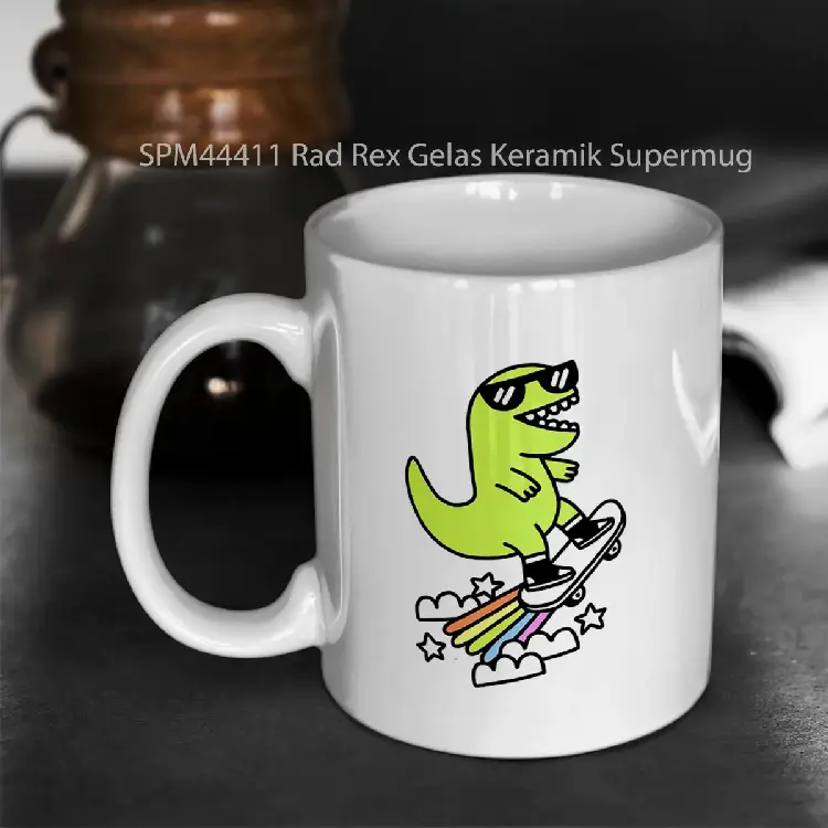 SPM44411 Rad Rex Gelas Keramik Supermug