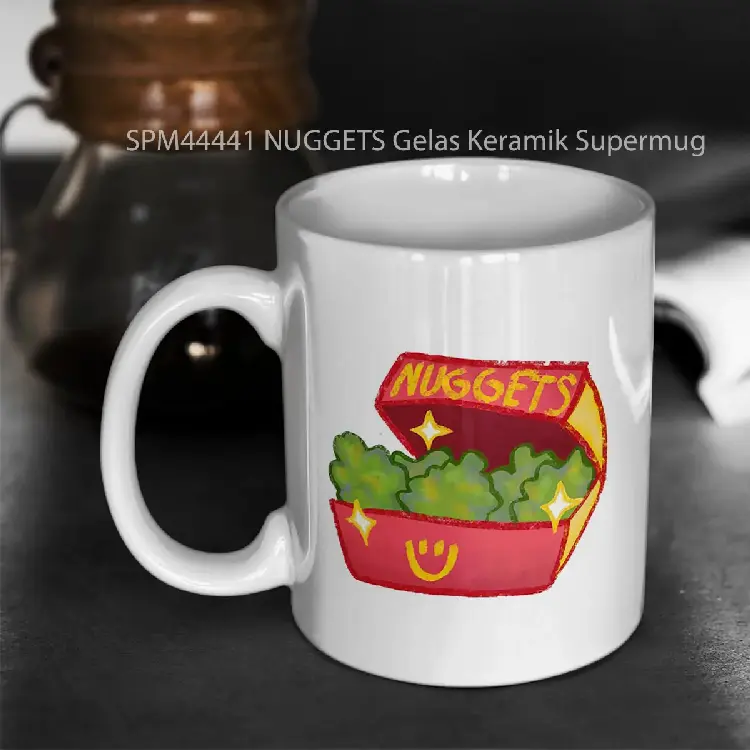 SPM44441 NUGGETS Gelas Keramik Supermug