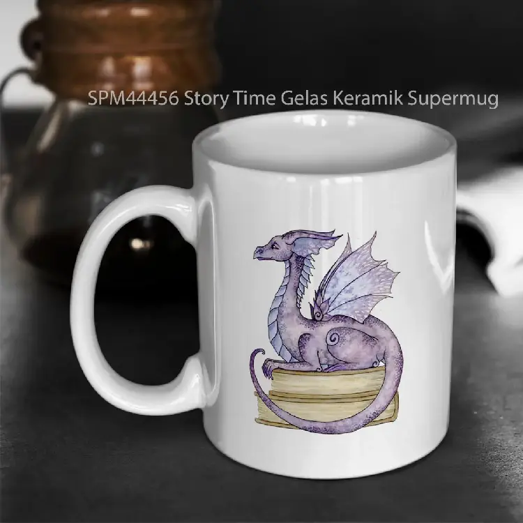 SPM44456 Story Time Gelas Keramik Supermug