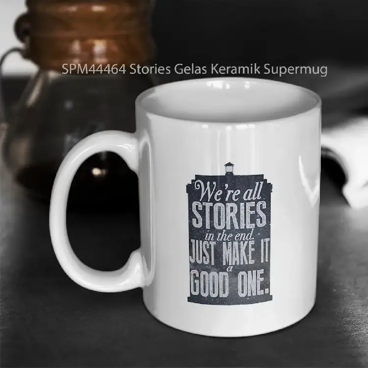 SPM44464 Stories Gelas Keramik Supermug