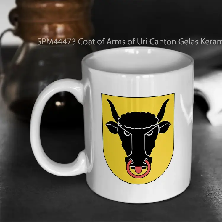 SPM44473 Coat of Arms of Uri Canton Gelas Keramik Supermug