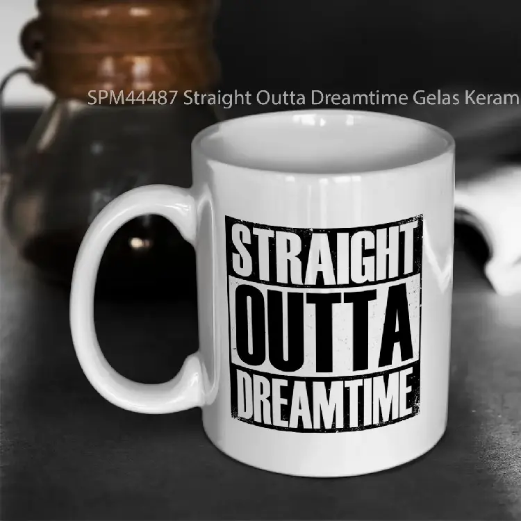 SPM44487 Straight Outta Dreamtime Gelas Keramik Supermug
