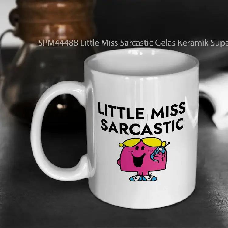 SPM44488 Little Miss Sarcastic Gelas Keramik Supermug