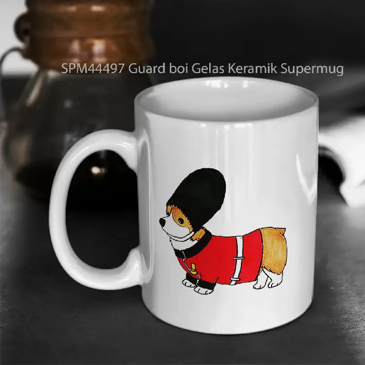 SPM44497 Guard boi Gelas Keramik Supermug