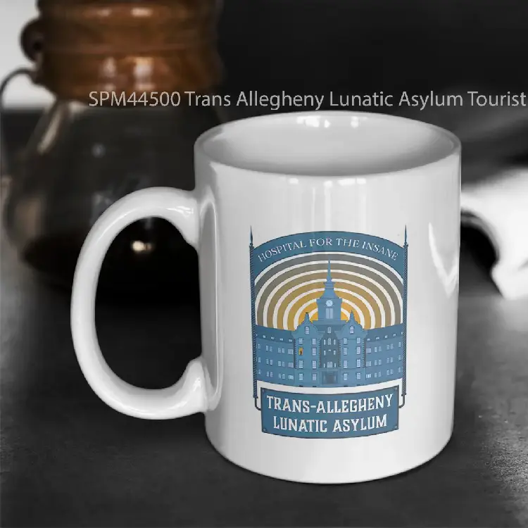 SPM44500 Trans Allegheny Lunatic Asylum Tourist Gelas Keramik Supermug
