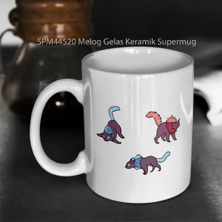 SPM44520 Melog Gelas Keramik Supermug