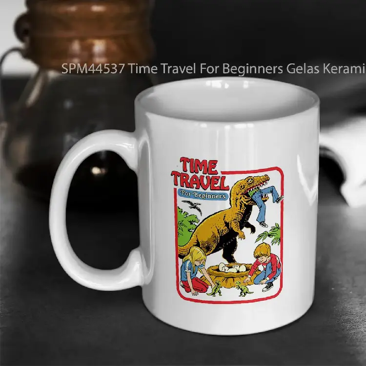 SPM44537 Time Travel For Beginners Gelas Keramik Supermug