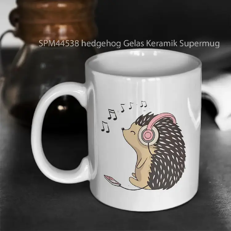 SPM44538 hedgehog Gelas Keramik Supermug