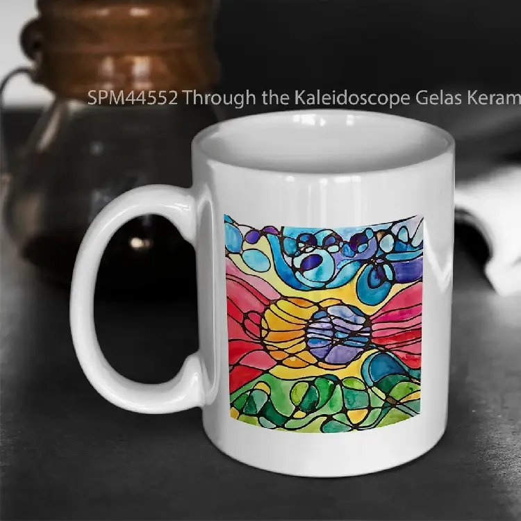 SPM44552 Through the Kaleidoscope Gelas Keramik Supermug