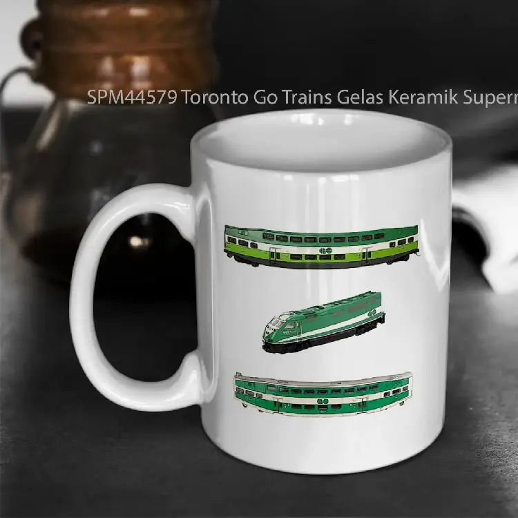 SPM44579 Toronto Go Trains Gelas Keramik Supermug