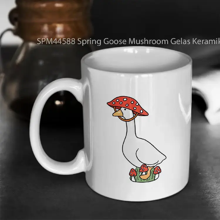 SPM44588 Spring Goose Mushroom Gelas Keramik Supermug