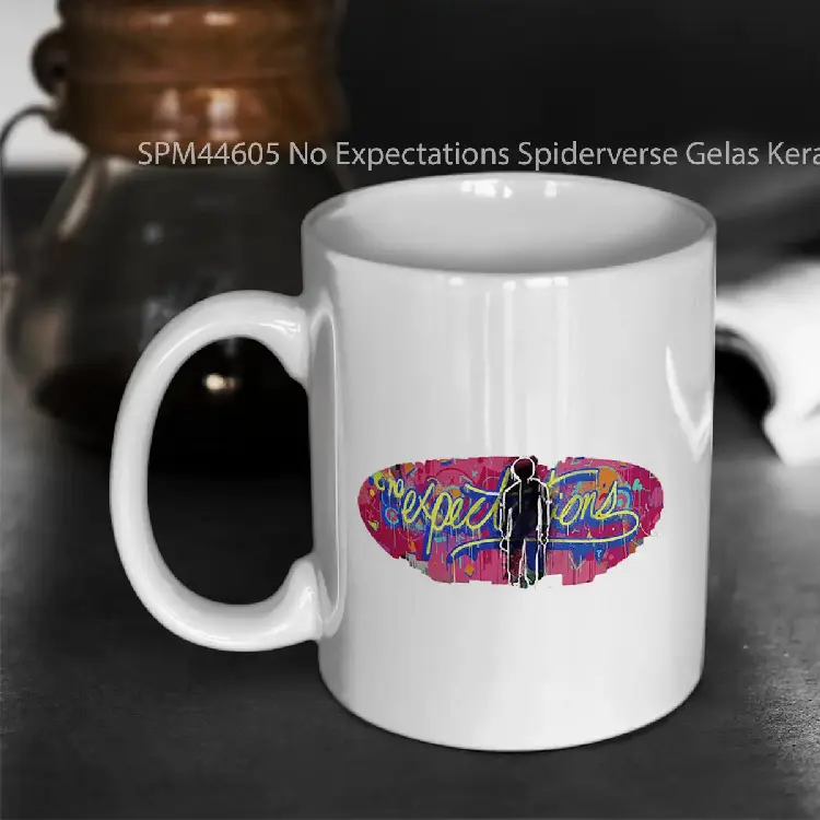 SPM44605 No Expectations Spiderverse Gelas Keramik Supermug