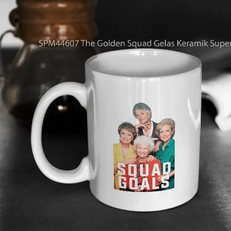SPM44607 The Golden Squad Gelas Keramik Supermug