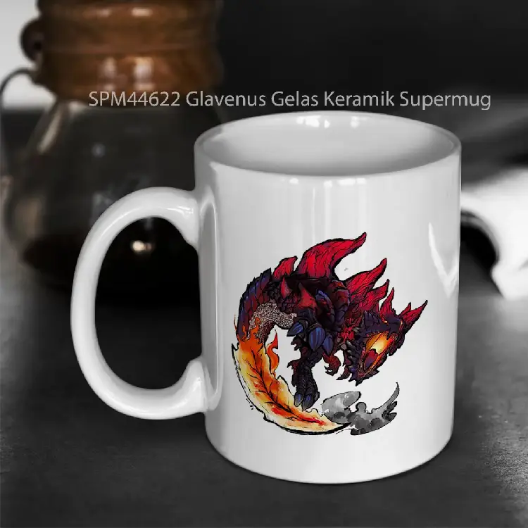 SPM44622 Glavenus Gelas Keramik Supermug