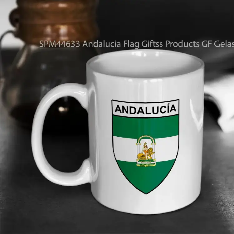 SPM44633 Andalucia Flag Giftss Products GF Gelas Keramik Supermug