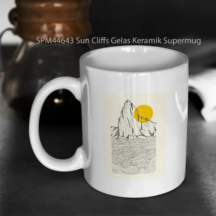 SPM44643 Sun Cliffs Gelas Keramik Supermug