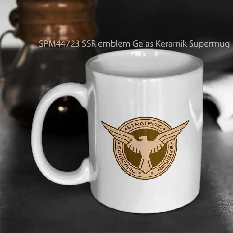 SPM44723 SSR emblem Gelas Keramik Supermug