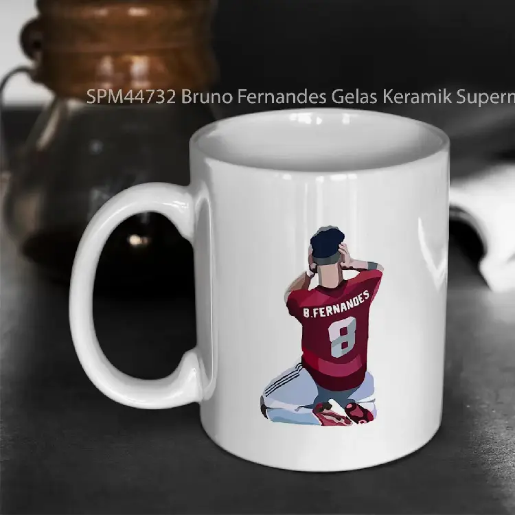 SPM44732 Bruno Fernandes Gelas Keramik Supermug
