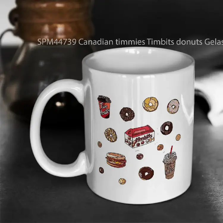 SPM44739 Canadian timmies Timbits donuts Gelas Keramik Supermug