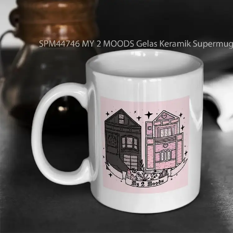 SPM44746 MY 2 MOODS Gelas Keramik Supermug
