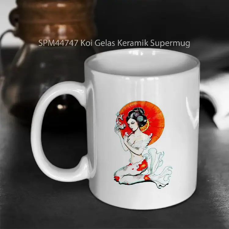 SPM44747 Koi Gelas Keramik Supermug